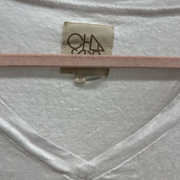 CHASER White Crop Top Tee - Picture 2 of 2